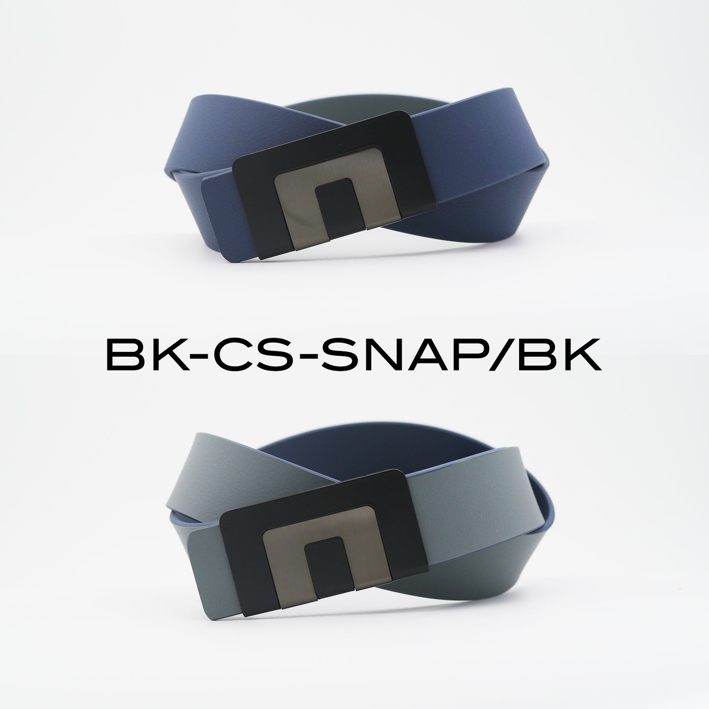 MIN BELT - BLACK BUCKLE, CASUAL STRAP